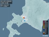 2010年10月20日22時19分頃発生した地震