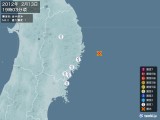 2012年02月13日19時03分頃発生した地震