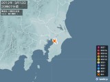 2012年03月12日20時07分頃発生した地震