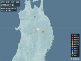 2012年10月12日23時40分頃発生した地震