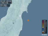 2016年08月12日16時01分頃発生した地震