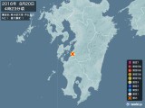2016年08月20日04時23分頃発生した地震