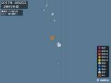 2017年08月25日02時57分頃発生した地震