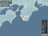 2017年10月25日06時48分頃発生した地震