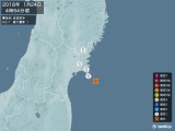 2018年01月24日04時54分頃発生した地震