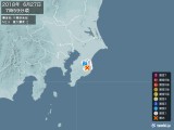 2018年06月27日07時59分頃発生した地震
