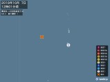 2018年10月07日12時01分頃発生した地震