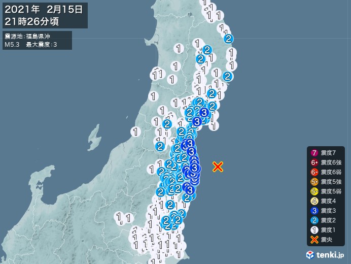 県 沖 2021 福島 地震