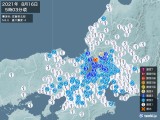2021年08月16日05時03分頃発生した地震