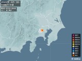 2022年04月03日15時21分頃発生した地震