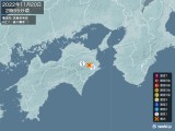 2022年11月20日02時55分頃発生した地震