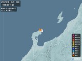 2023年04月03日05時39分頃発生した地震