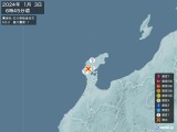 2024年01月03日06時45分頃発生した地震