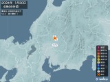 2024年01月30日04時46分頃発生した地震
