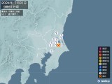 2024年01月31日09時51分頃発生した地震